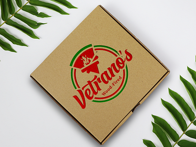 Vetrano's Pizza Logo Design logo pizza pizza logo