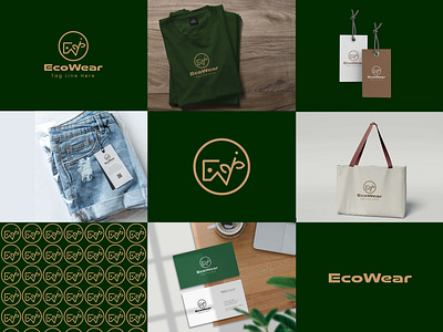 Eco-Wear Clothing Brand Logo appicon brand brandidentity branding clothingbrand creativelogo design illustration lofoinspire logo logobrand logoconcept logodaily logofolio logoidea logoprocess minimal modernlogo symbol ui