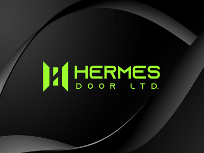 Hermes Door LTD. app brand logo branding company logo design door logo flat logo graphic design h logo letter h logo logo logos minimal logo modern logo