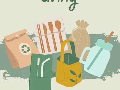 Zero Waste Ad Campaign copywriting design graphic design