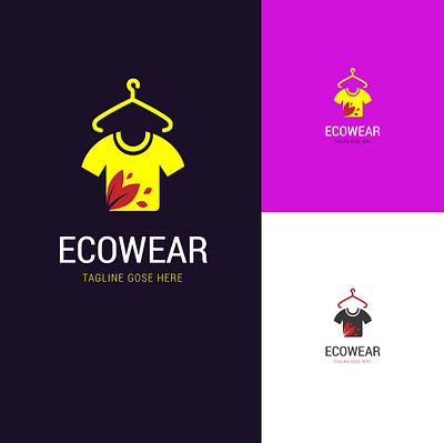 ECOWEAR LOGO Design graphic design ui