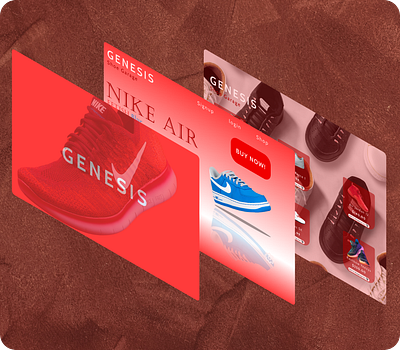 GENESIS [Shoe Garage] animation branding design graphic design ui uiux