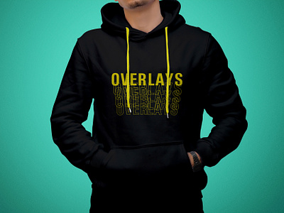 Overlays hoodie adobe illusrtator akmaruf black and yellow hoodie branding custom hoodie design designer maruf graphic design hoodie hoodie for designer hooodie design illustration letter hoodie logo modern hoodie design overlays overlays hoodie t shirt design vector yellow text hoodie