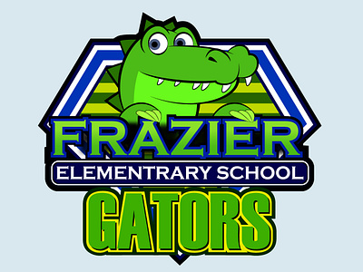 GATORS SCHOOL MASCOT LOGO alligator american school british school elementary elementary school english school gator gator mascot gators gators logo gators mascot gators school illustration logo mascot school school logo