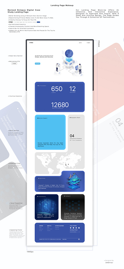 Case Study Home Landing Page app branding design graphic design illustration landing page logo typography ui user experience user interface ux vector web design