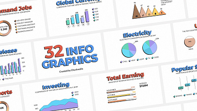 Infographics (AE Template) aftereffects brand broadcast chart corporate design event infographic intro logo motiondesign motiongraphics opener pack pie production promo social statistic template