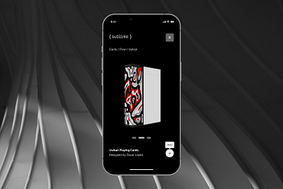 Playing cards lab boutique cardistry deck experience playingcards prototipe ui ux