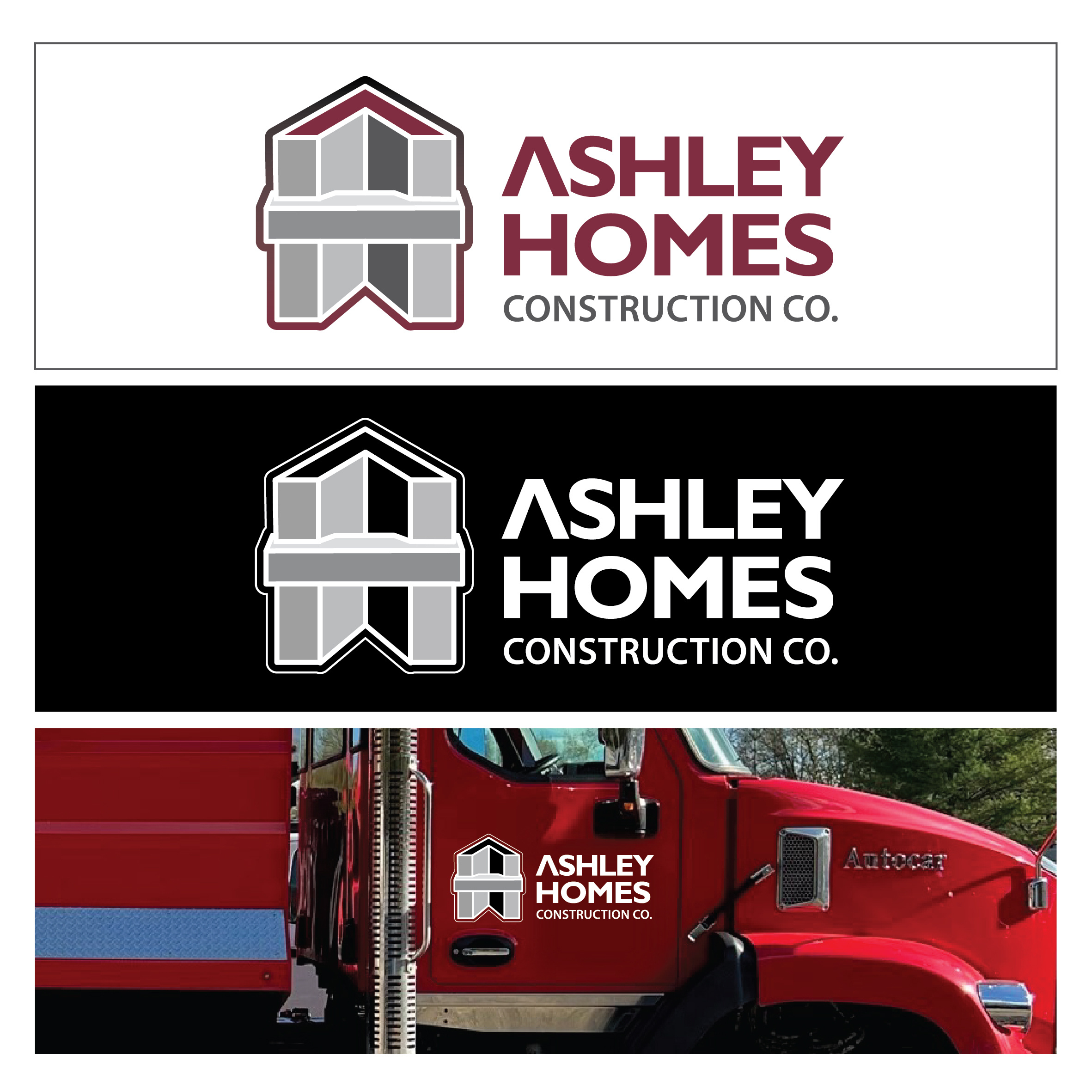 Construction Company Logo branding construction design graphic design logo