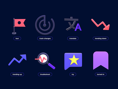 icons 3d 3d animation branding graphic design logo motion graphics turned in. ui