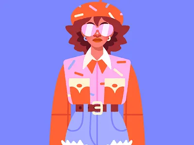 🕶💥 adobe illustrator digital art digital illustration fashion illustration vector vector illustration