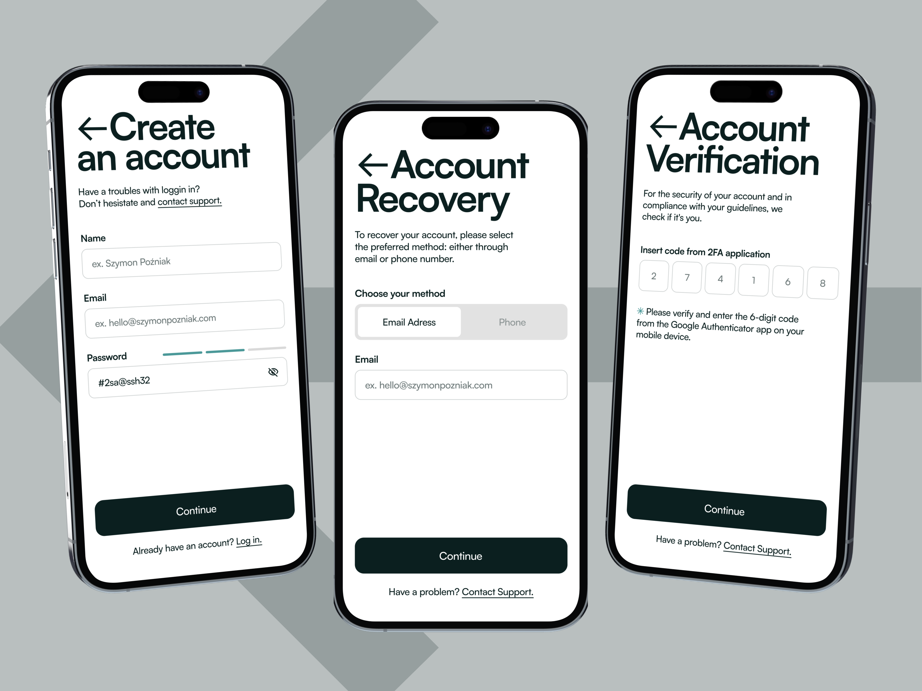 Account Recovery designs, themes, templates and downloadable graphic ...