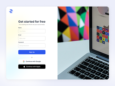 sign up page challenge first shot sign up signup signup page ui ui design