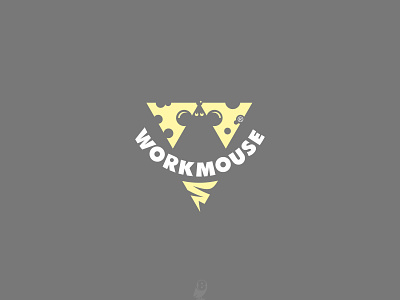WORKMOUSE cheese cheesemouse forsale logo mark mouse