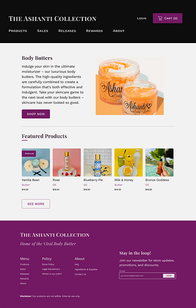 E-Commerce Site Redesign ecommerce figma ui ux