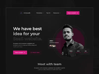 Antsweb portfolio website ants branding design interface landing page logo portfolio typography ui ux website
