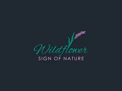 Captivating logo design for Wildflower brand identity corporate branding creative design graphic design handmade organic products logo branding logo design logo designer visual identity wildflower infusions