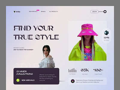 Ecommerce Home Page bold cean clothes ecommerce fashion marketplace morden online shop product shop sore style ui web web design webdesign website