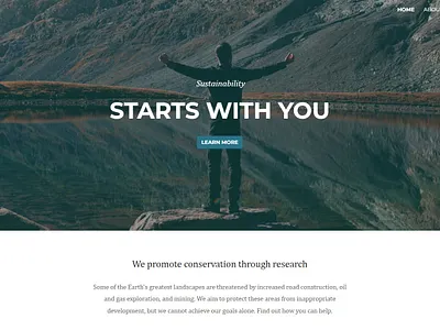 EcoStart Foundation Template on Google Sites by KWD google sites google sites template google sites theme template
