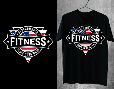 FITNESS T-SHIRT DESIGN This is Unique & Own Design branding design fitness graphic design illustration t shirtdesign typography vector