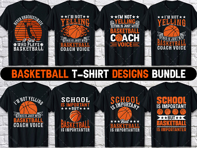 Basketball T-shirt design / print template kaosmurah