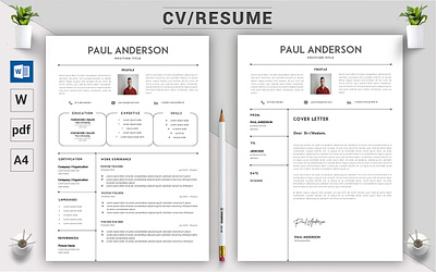 CV Resume cv word template