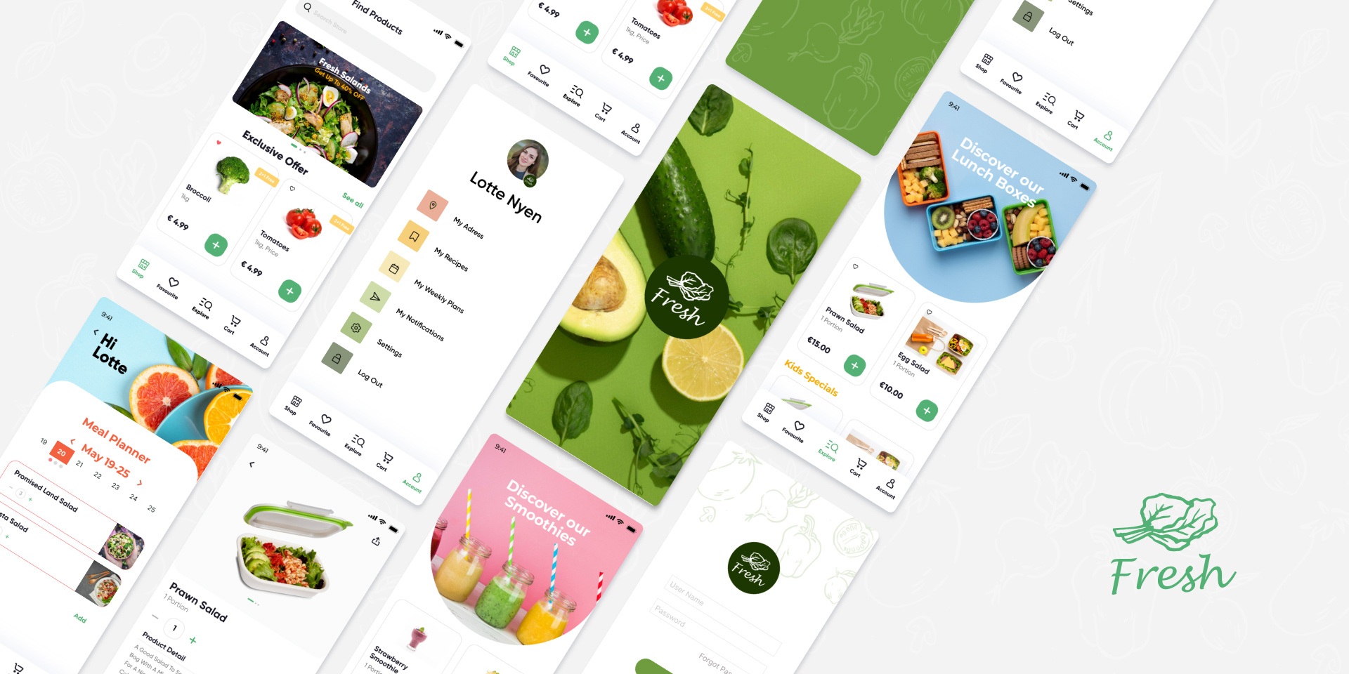 Fresh Salad ui