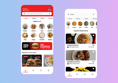 Foodex Delivery App app delivery design dine food food delivery app icon logo typography ui vector