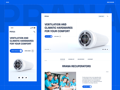 Case Study: Corporate website redesign adaptive animation branding company concept figma graphic design landing manufacture motion graphics product product design redesign ui web design website