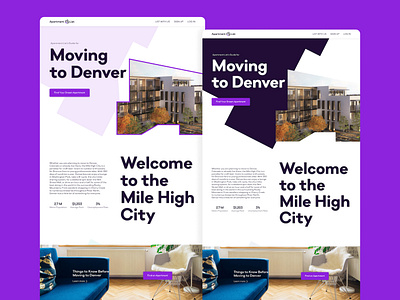 Landing Page Design and Webflow Development for Apartment List design landing page responsive design saas ui web design webflow