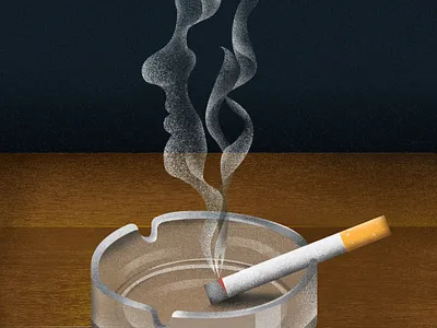 Missing art conceptual digital illustration vector