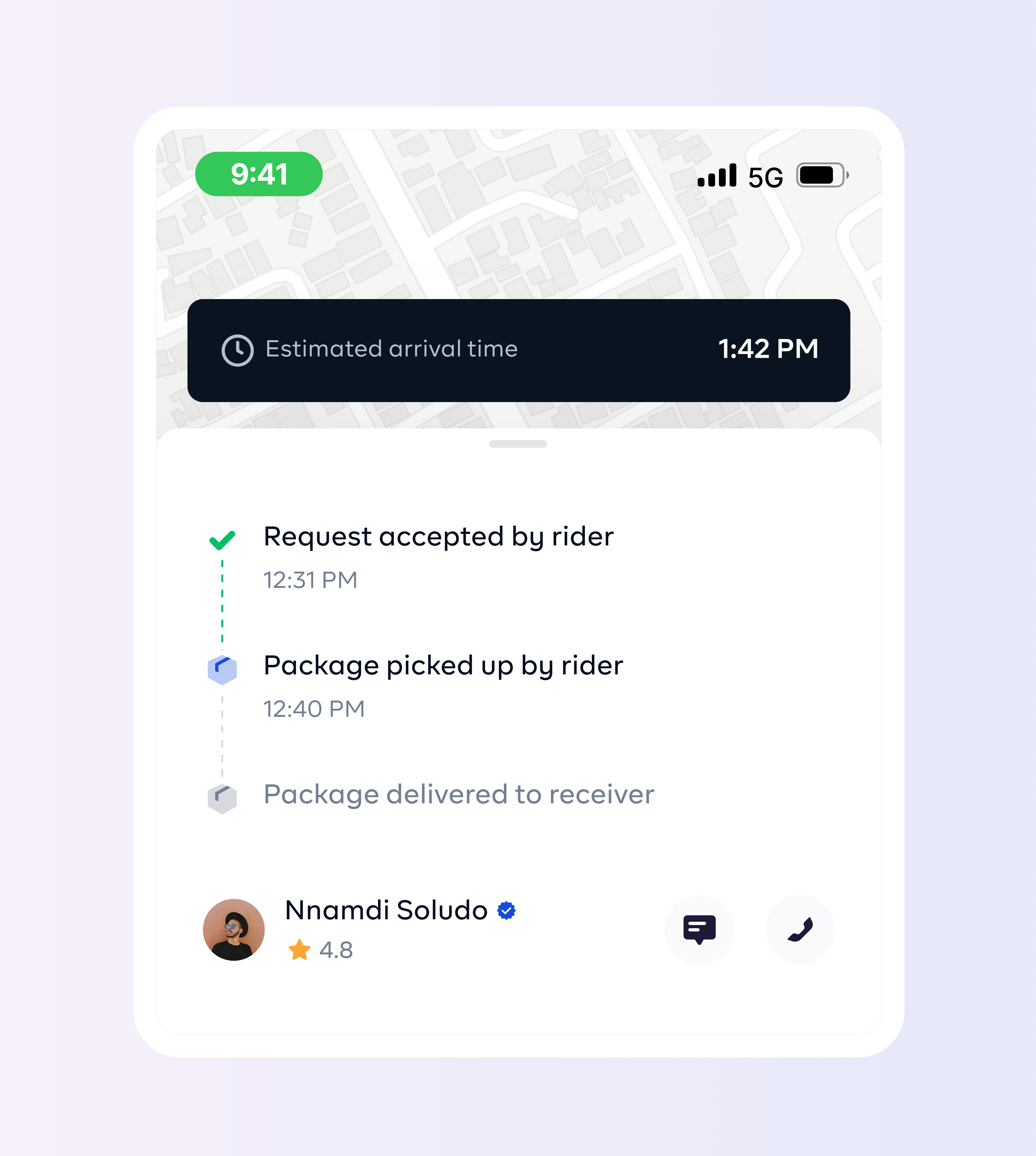 Track delivery - Untitled. ui