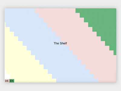 The Shelf ci design graphic design typography ui ux web
