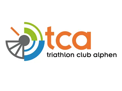 Logo design triathlon club design logo vector