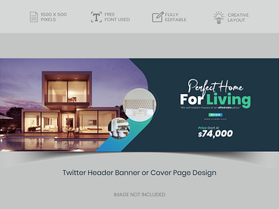 Twitter Header Banner or Cover page Design-3 branding design graphic design twitter header twitter header banner ux