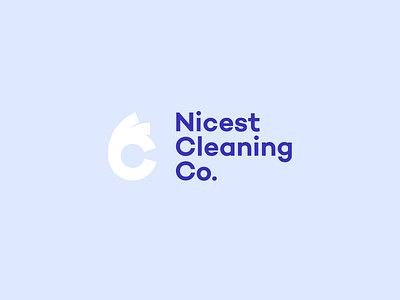 Nicest Cleaning Co. apartment assistance branding clean cleaning logo logo design nice nicest pressure washing services tidy