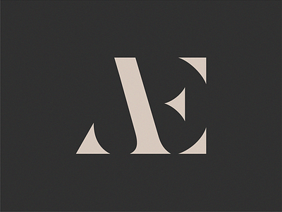 AE monogram ae ea letter logo monogram