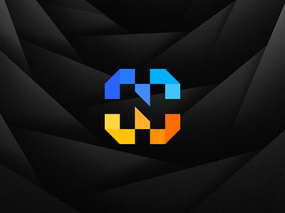 N TECHNOLOGY LOGO ai logo branding crypto logo design digital logo graphic design icon identity illustration logo logodesign minimal logo n ai logo n crypto logo n digital logo n logo n polygon loog polygon logo print vector