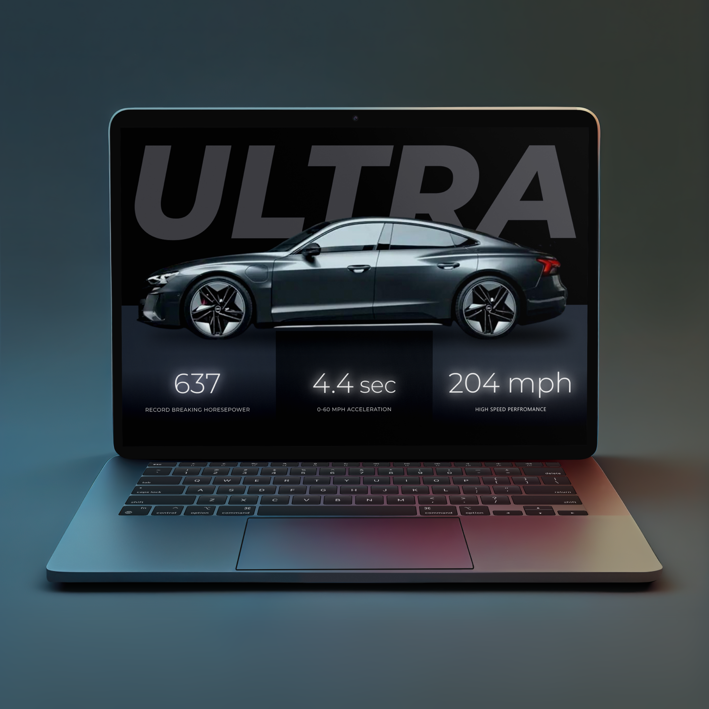 Luxury Landing Page for Cars - Proposed Concept for Audi branding branding identity design graphic design luxury ui ux website des website design