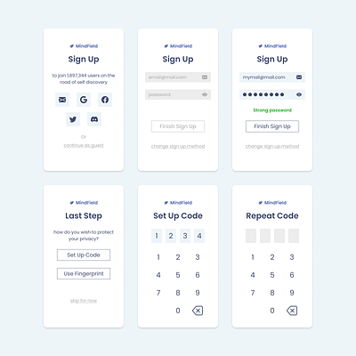 Daily UI #001 – Sign Up Form ui