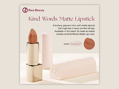 Product Thumbnail beauty cosmetics design graphic design illustration lipstick product product thumbnail rare beauty thumbnail