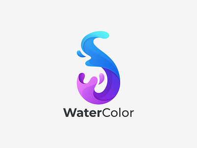 Water Color branding design graphic design icon logo water color water coloring