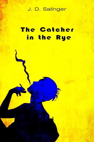 The Catcher in the Ray books covers design graphic design holden caulfield illustration salinger