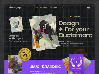 Design Agency Landing Page | Web Design design ui web