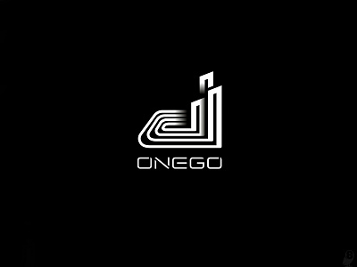 ONEGO build buildind lines logo minimalism onego