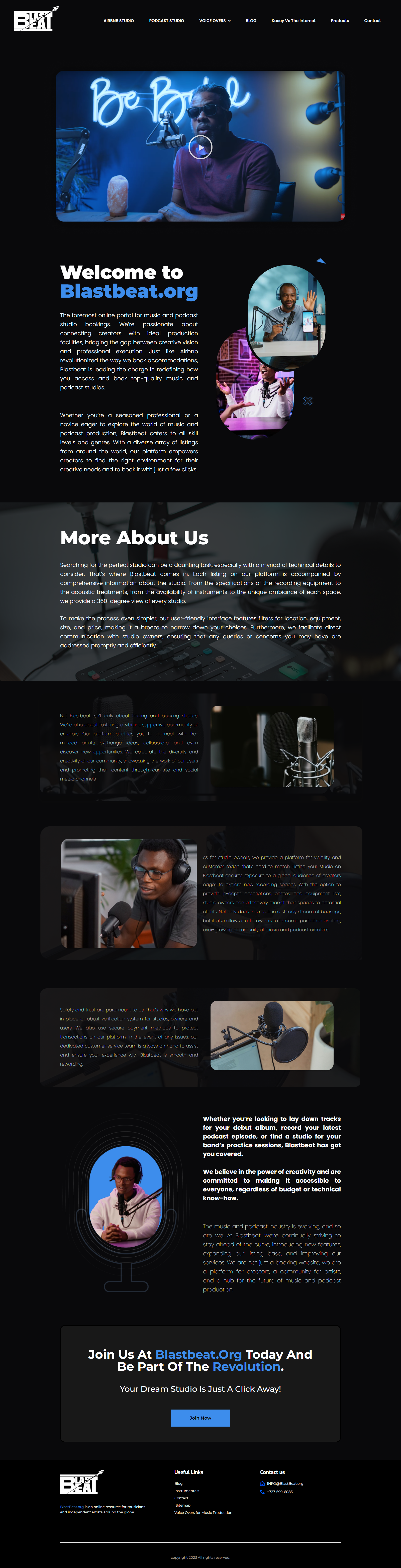 PodCast Website Design podcast website website design website development