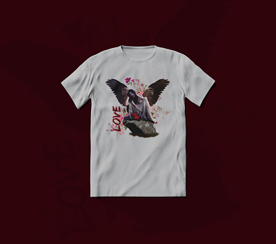 Love T-shirt Design | Heart Tee | Graphic Shirt unique