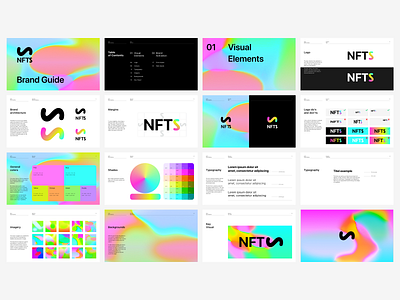 Branding for NFT marketplace "NFT-S" branding design graphic design logo