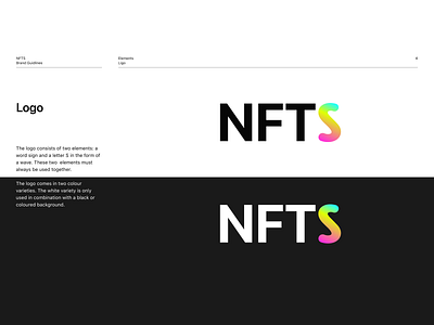 Branding for NFT marketplace "NFT-S" branding design graphic design logo