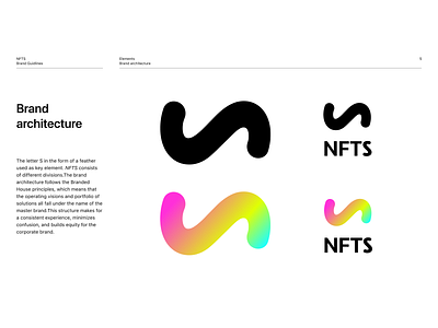 Branding for NFT marketplace "NFT-S" branding design graphic design logo