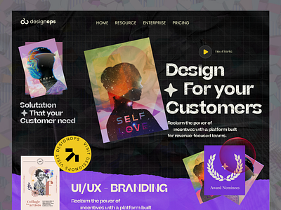 Design Agency Website Design design paper product design ui web design